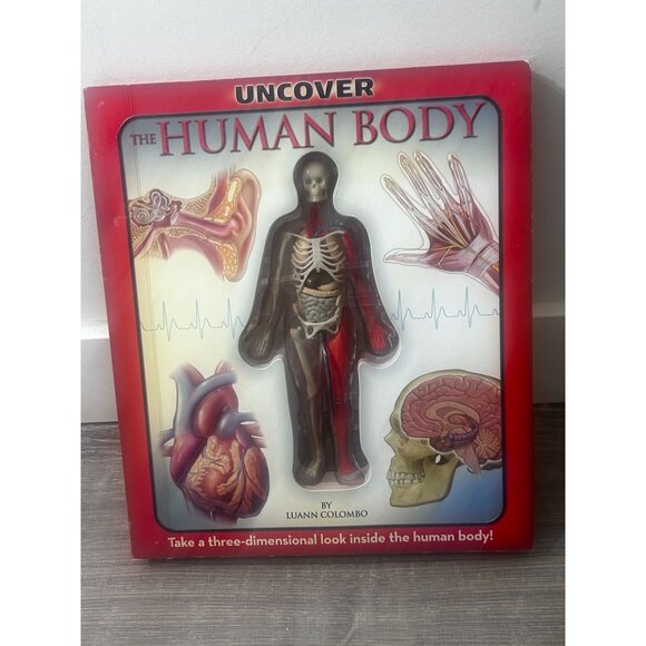 Uncover The Human Body 3D Board Book By Luann Colombo Hardcover 2002 - Picture 1 of 5